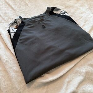 Men’s Large LEGENDARY WHITETAILS Long Sleeve Shirt with Camo Sleeves